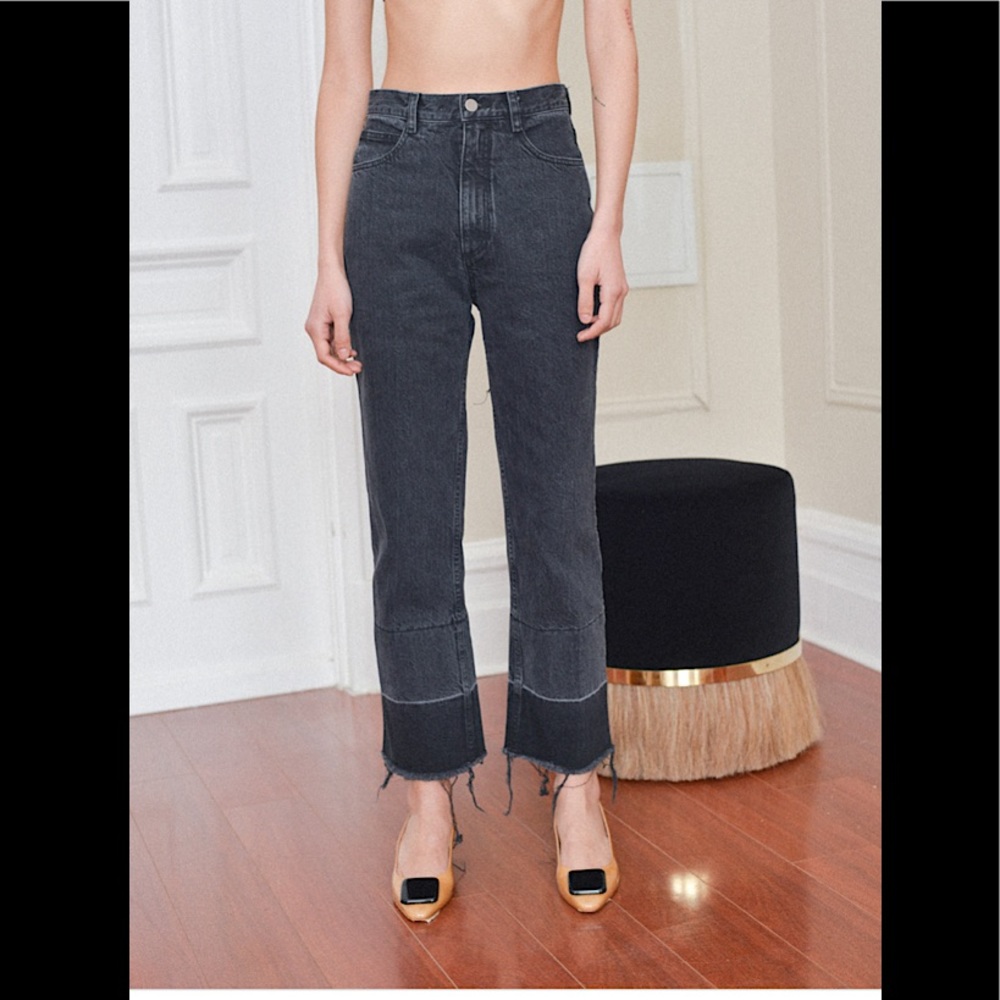 Rachel comey slim legion jeans washed black 4